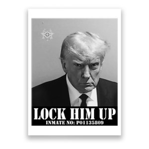 Donald Trump Lock Him Up Inmate Mugshot Poster