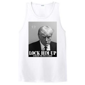 Donald Trump Lock Him Up Inmate Mugshot PosiCharge Competitor Tank