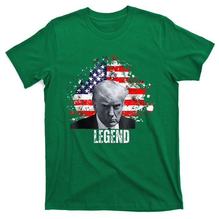 Donald Trump Legend Mug Shot T-Shirt