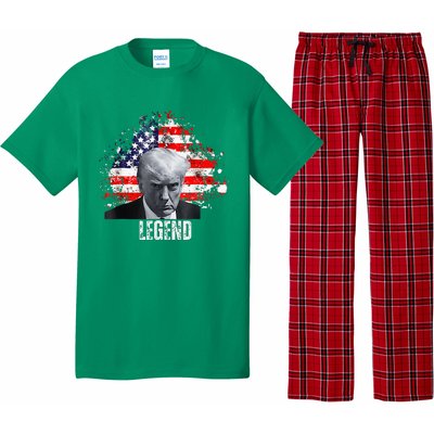 Donald Trump Legend Mug Shot Pajama Set