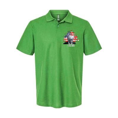 Donald Trump Legend Mug Shot Softstyle Adult Sport Polo