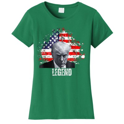 Donald Trump Legend Mug Shot Women's T-Shirt