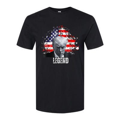 Donald Trump Legend Mug Shot Softstyle CVC T-Shirt