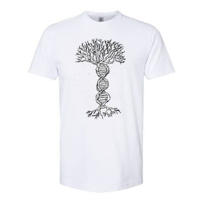 DNA Tree Life Genetics Biologist Science Earth Day Softstyle® CVC T-Shirt