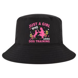 Dog Training Lover Just A Girl Who Loves Dog Training Cool Comfort Performance Bucket Hat