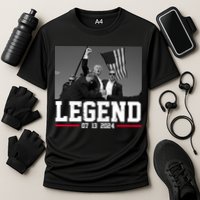 Donald Trump Legend 07/13/2024 Rally Pennsylvania Performance Shirt