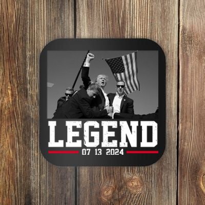 Donald Trump Legend 07/13/2024 Rally Pennsylvania Coaster