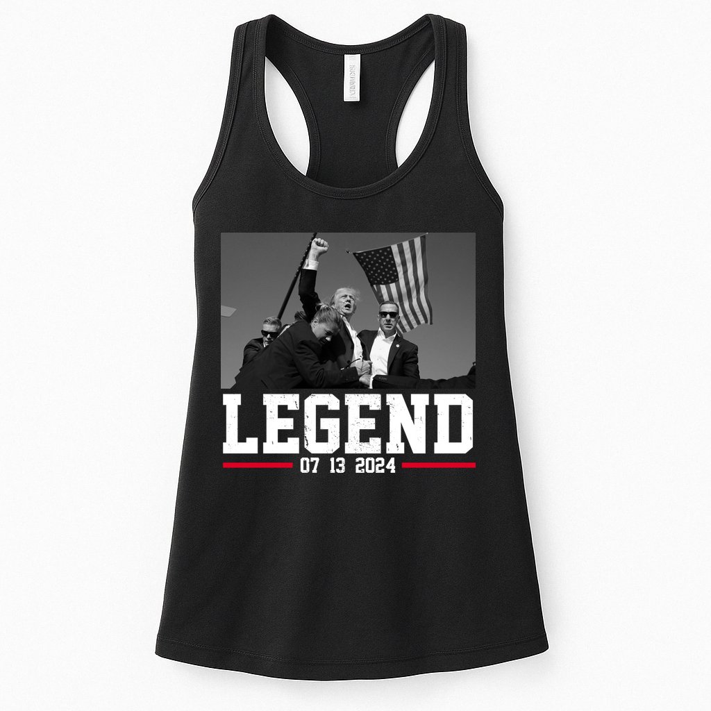 Donald Trump Legend 07/13/2024 Rally Pennsylvania Womens Tank Top