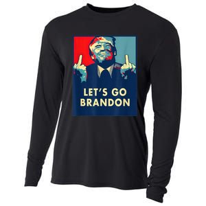 Donald Trump Let’s Go Brandon Cooling Performance Long Sleeve Crew