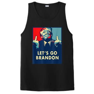 Donald Trump Let’s Go Brandon PosiCharge Competitor Tank