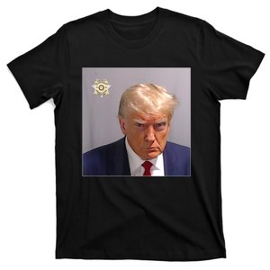 Donald Trump Mugshot | Lock Him Up Official Trump Mug Shot T-Shirt