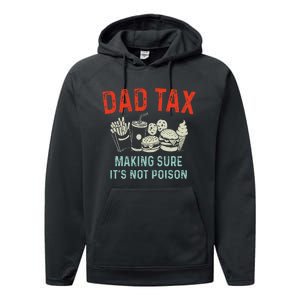 Dad Tax Making Sure Performance Fleece Hoodie