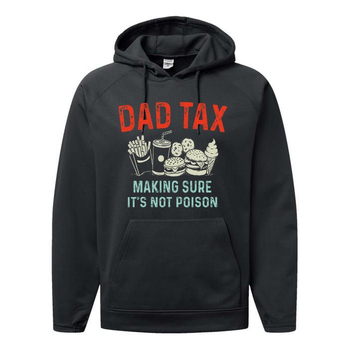 Dad Tax Making Sure Performance Fleece Hoodie