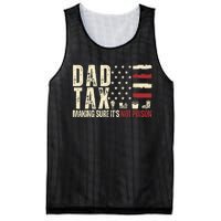 Dad Tax Making Sure ItS Not P.O.I.S.O.N Mesh Reversible Basketball Jersey Tank