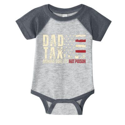 Dad Tax Making Sure ItS Not P.O.I.S.O.N Infant Baby Jersey Bodysuit