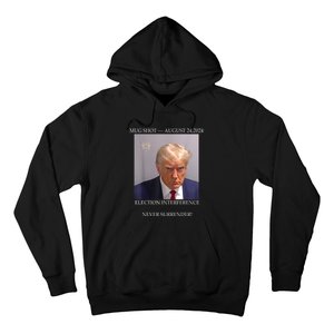 Donald Trump Mug Shot August 24 2024 Election Interference Hoodie