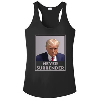 Donald Trump Mugshot Legend Ladies PosiCharge Competitor Racerback Tank