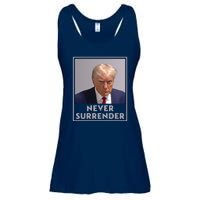 Donald Trump Mugshot Legend Ladies Essential Flowy Tank