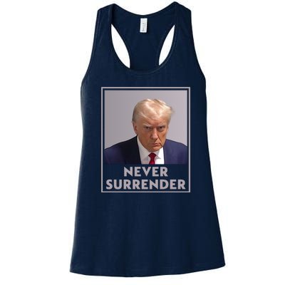 Donald Trump Mugshot Legend Women's Racerback Tank