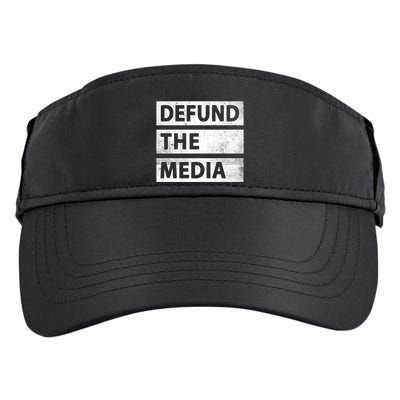 Defund The Media Political Fake News Adult Drive Performance Visor