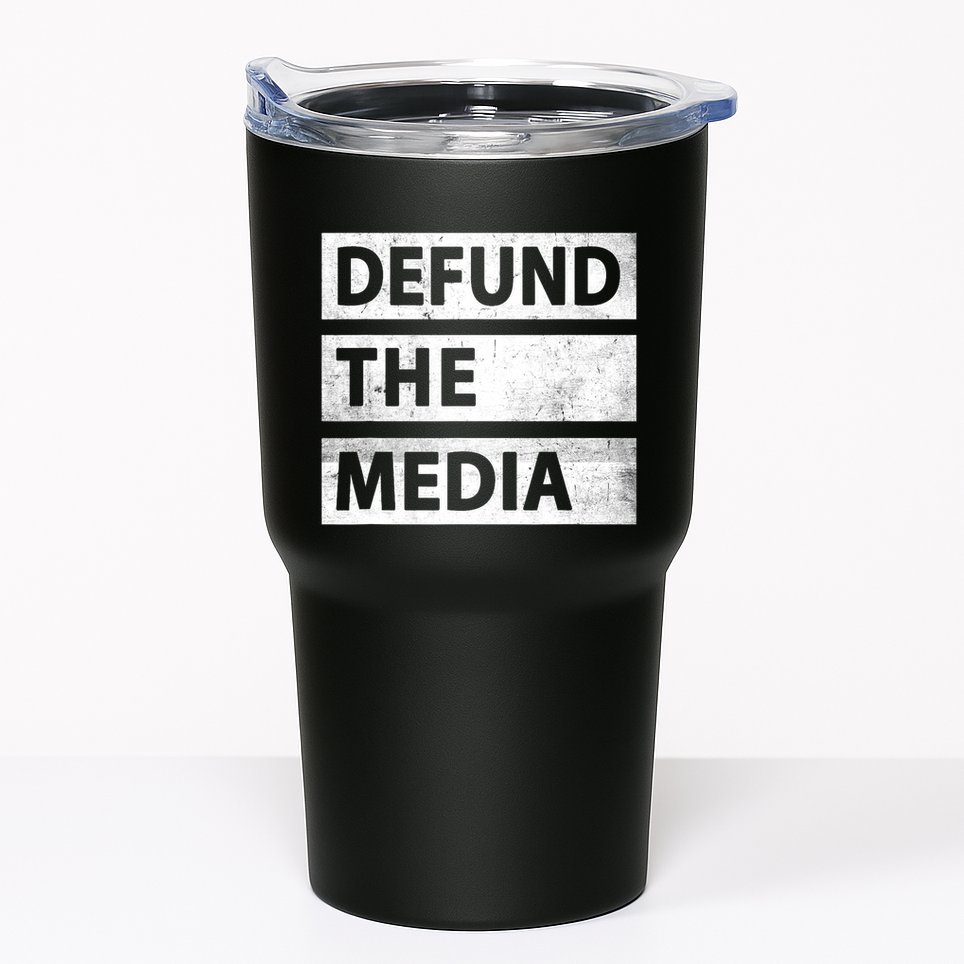 Defund The Media Political Fake News Tumbler