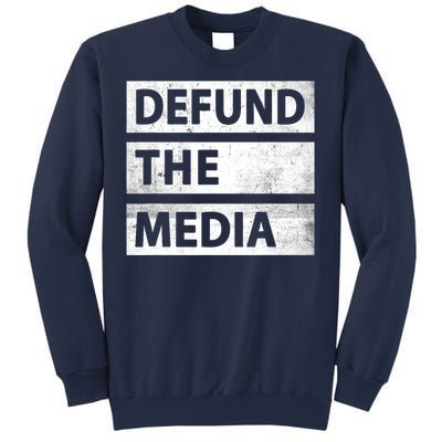 Defund The Media Political Fake News Sweatshirt