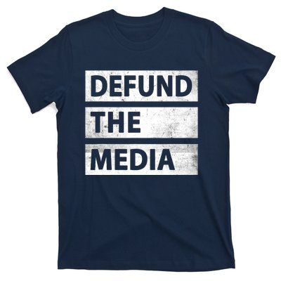 Defund The Media Political Fake News T-Shirt