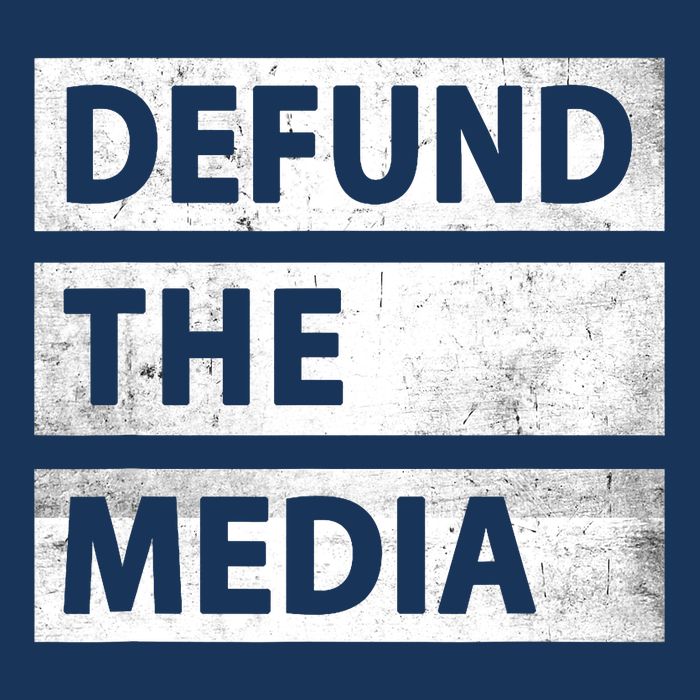 Defund The Media Political Fake News 16 in Basic Backpack