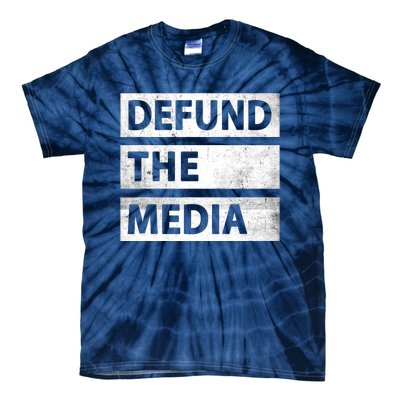 Defund The Media Political Fake News Tie-Dye T-Shirt