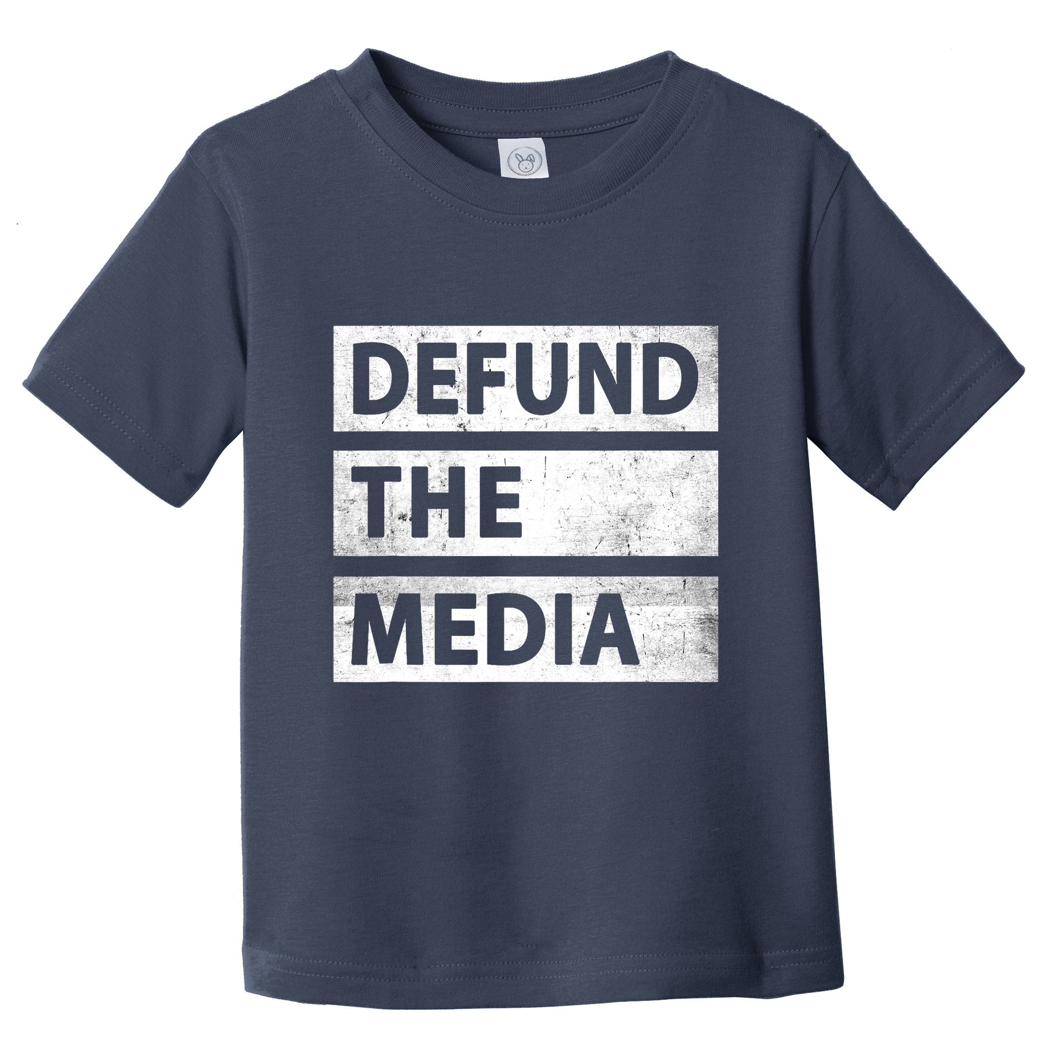 Defund The Media Political Fake News Toddler T-Shirt