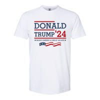 Donald Trump Make America Great Again Bright Softstyle CVC T-Shirt