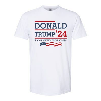 Donald Trump Make America Great Again Bright Softstyle CVC T-Shirt