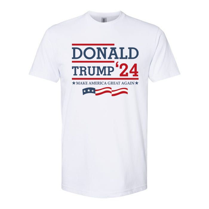 Donald Trump Make America Great Again Bright Softstyle CVC T-Shirt