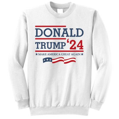 Donald Trump Make America Great Again Bright Sweatshirt