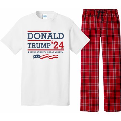 Donald Trump Make America Great Again Bright Pajama Set