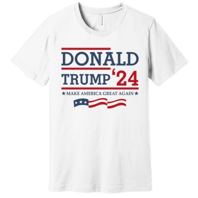 Donald Trump Make America Great Again Bright Premium T-Shirt