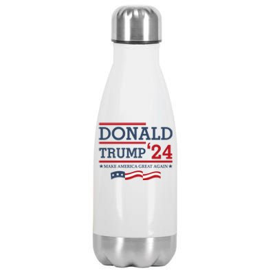 Donald Trump Make America Great Again Bright Stainless Steel Insulated Water Bottle