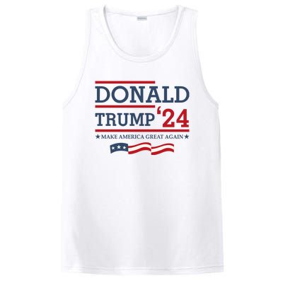 Donald Trump Make America Great Again Bright PosiCharge Competitor Tank