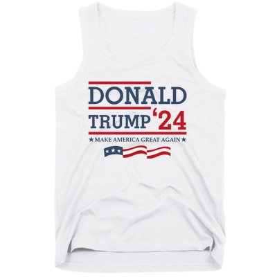 Donald Trump Make America Great Again Bright Tank Top