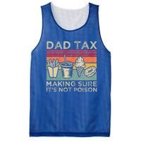 Dad Tax Making Sure Its Not P.O.I.S.O.N Mesh Reversible Basketball Jersey Tank