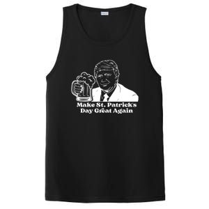 Donald Trump Make St Patricks Day Great Again PosiCharge Competitor Tank