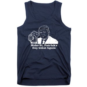 Donald Trump Make St Patricks Day Great Again Tank Top