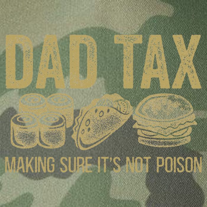 Dad Tax Making Sure Its Not P.O.I.S.O.N Funny Fathers Day Legacy Tie Dye Trucker Hat