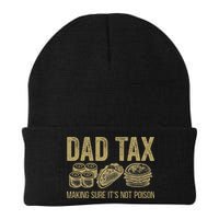 Dad Tax Making Sure Its Not P.O.I.S.O.N Funny Fathers Day Beanie