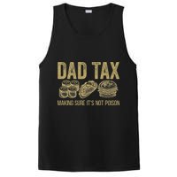 Dad Tax Making Sure Its Not P.O.I.S.O.N Funny Fathers Day PosiCharge Competitor Tank