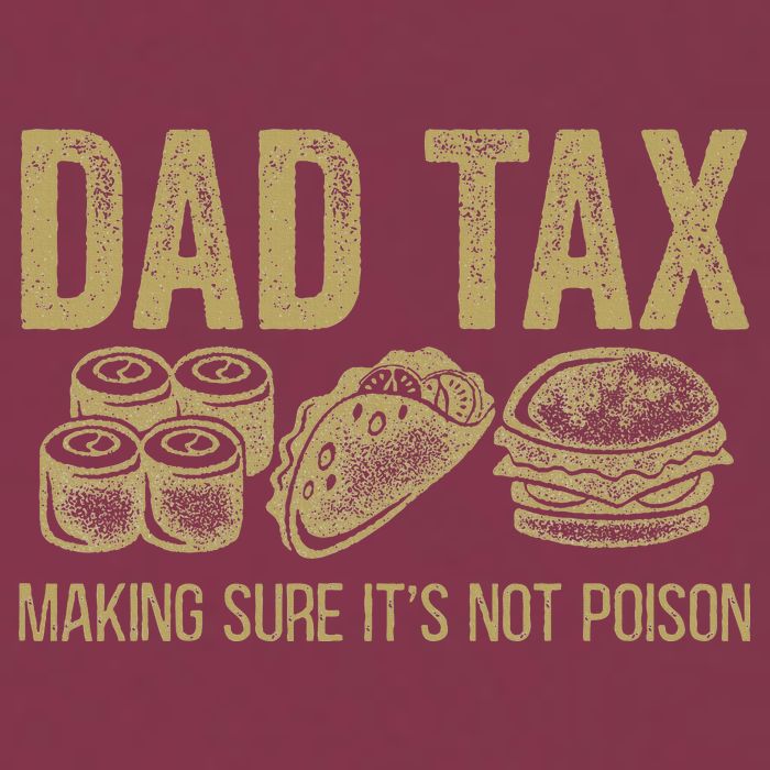 Dad Tax Making Sure Its Not P.O.I.S.O.N Funny Fathers Day 16oz Travel Tumbler