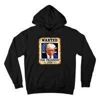 Donald Trump Mug Shot Wanted For U S President 2024 Hoodie