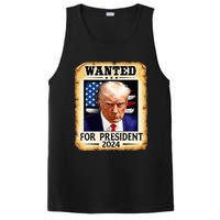 Donald Trump Mug Shot Wanted For U S President 2024 PosiCharge Competitor Tank