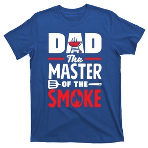 Dad The Master Of The Smoke Father's Day Bbq Gift T-Shirt