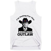 Donald Trump Maga IM Voting For The Outlaw 2024 Tank Top